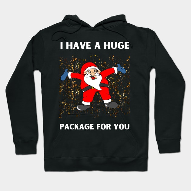 I Have A Huge Package For You Christmas Hoodie by khalid12
